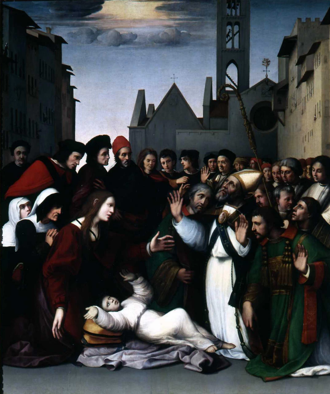 San Zanobi resuscita un fanciullo - Galleria dell'Accademia, Firenze